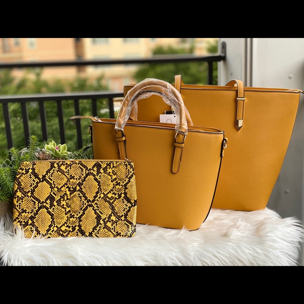 ISABELLE  3 set HANDBAGS AND POUCH